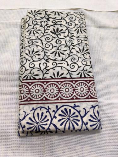 PL Saree Kerala Hand Block Printing